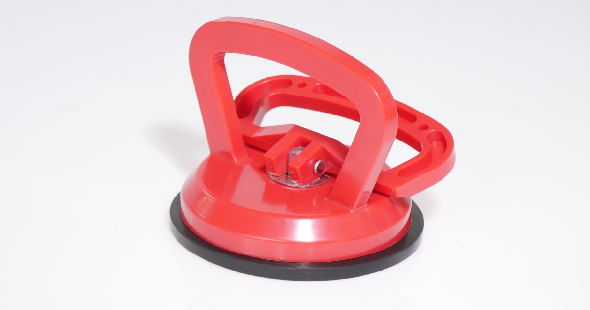 ガラス吸盤 シングル 】耐荷重約20kg／簡単操作で強力吸着｜鏡の販売.com