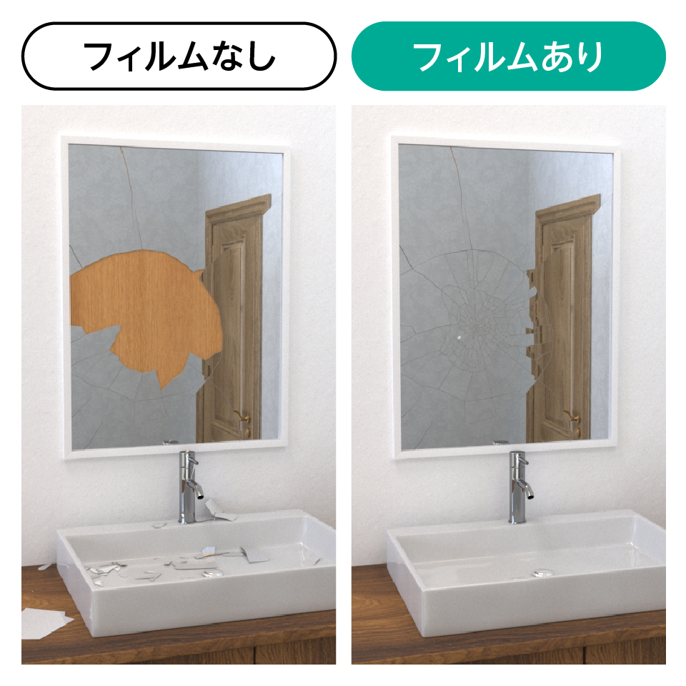 洗面所・脱衣所の鏡】サイズオーダー販売専門店／規格品も◎