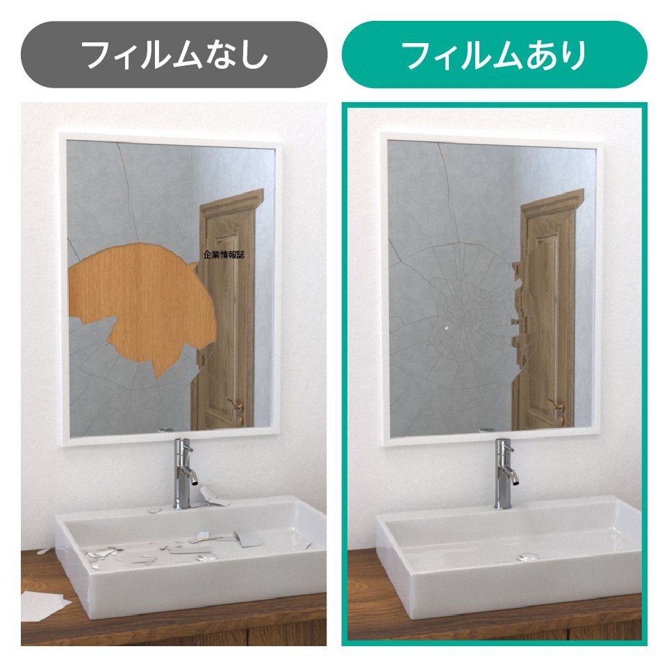 オーダーミラー 大きいサイズ 浴室鏡 洗面 日本製 ガラス 501-600 mm × 1001-1100 mm ご注文用 内装 リフォーム 大阪  鏡販売 1年保証